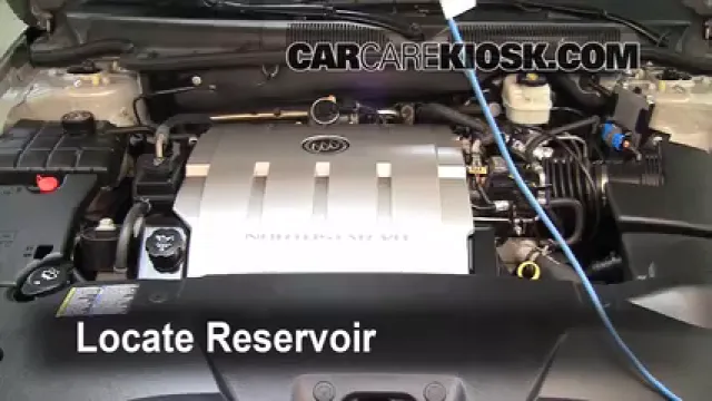 2006 Buick Lucerne CXS 4.6L V8 Líquido limpiaparabrisas Agregar líquido